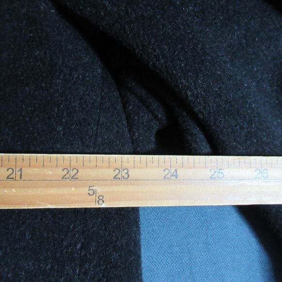 Vintage Andrew Fezza Overcoat Mens Size 44R Gray Wool Blend Old Money Lux Italy - Picture 4 of 7